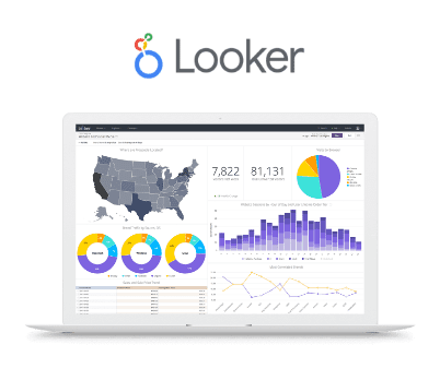 次世代BIプラットフォーム Looker 画面イメージ