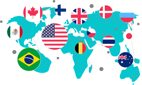 ワールドワイドな配信の様子