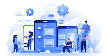 スマホアプリ開発イメージ