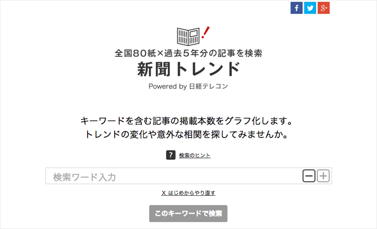 新聞トレンド Powered by 日経テレコン