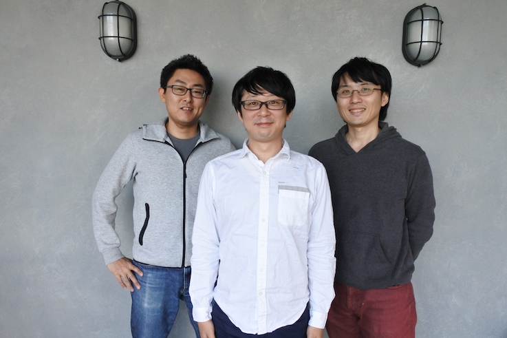 LT登壇メンバー、写真左より土持、田中、新井