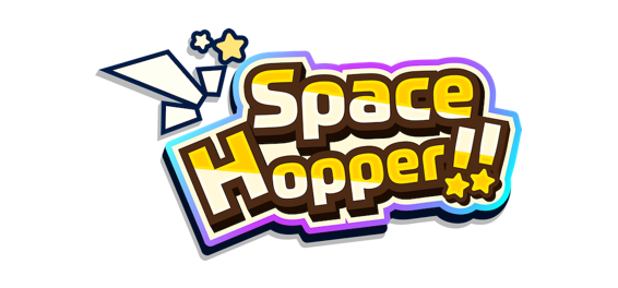 簡単操作のカジュアルアクションゲーム『Space Hopper!!』